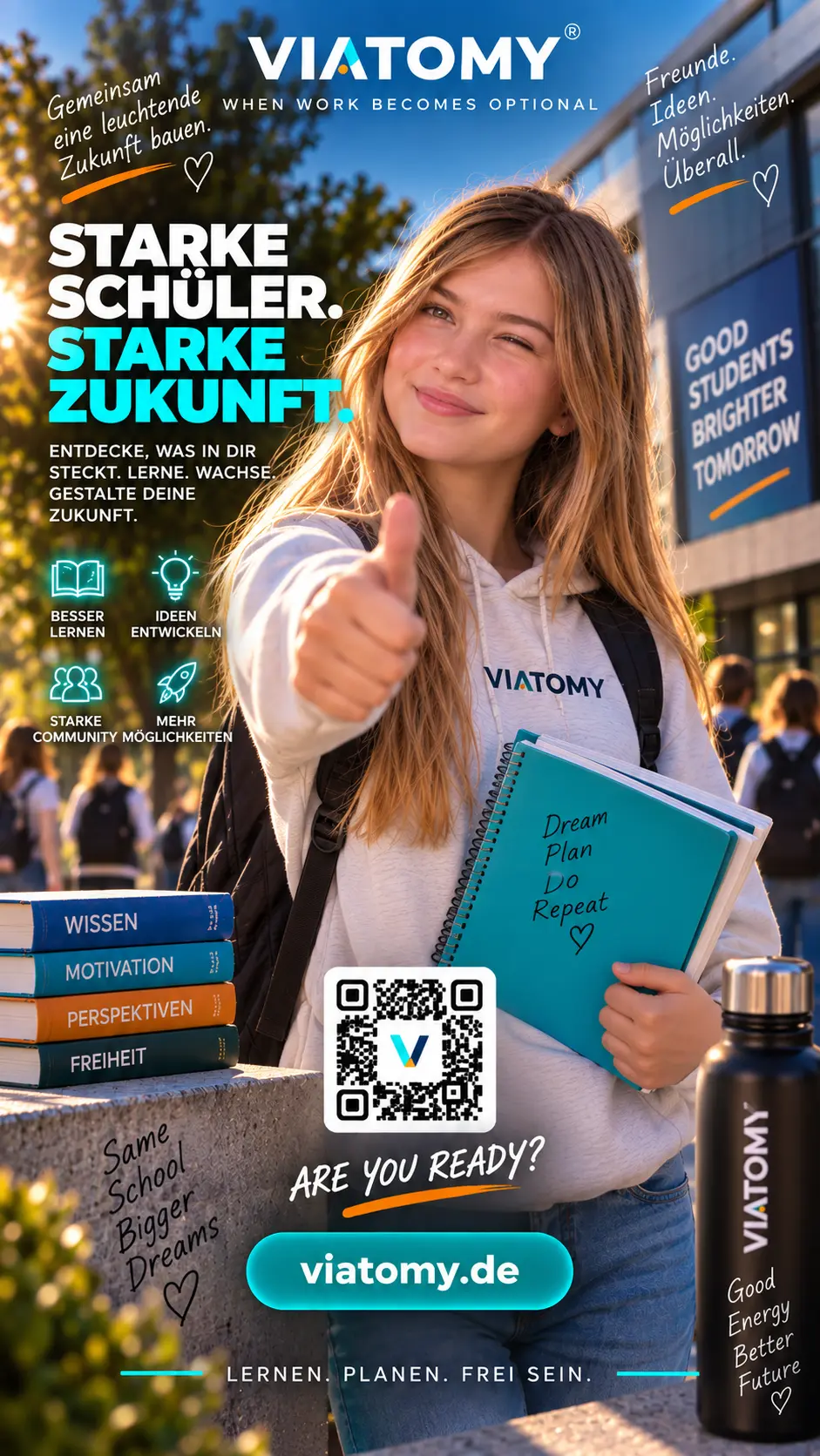 VIATOMY für Schüler und Studierende – lernen, planen und Zukunft gestalten