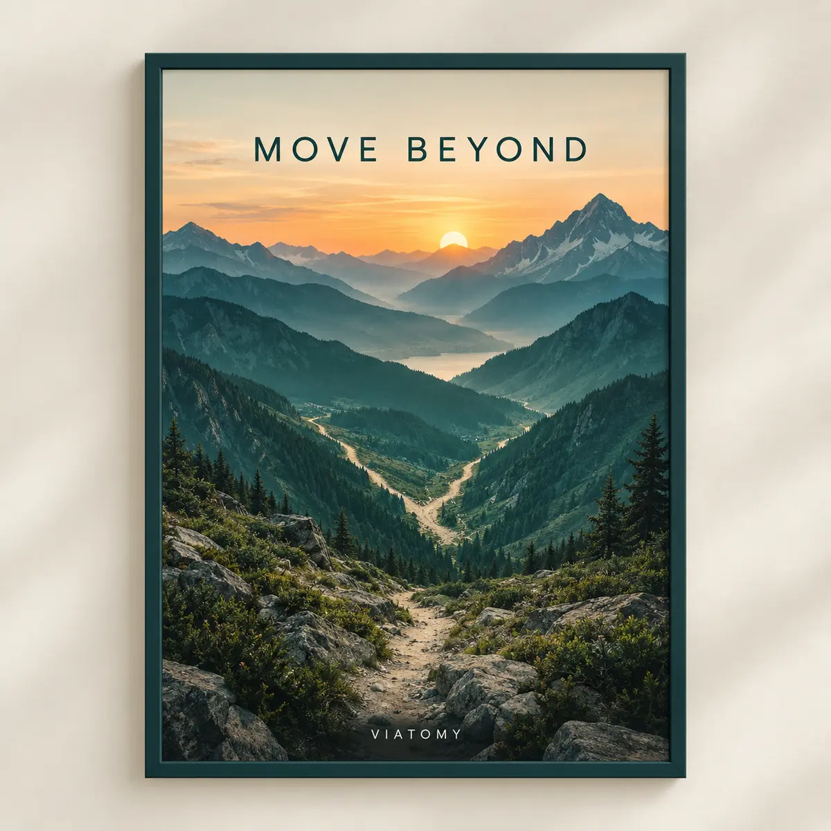 VIATOMY Move Beyond Kunstdruck